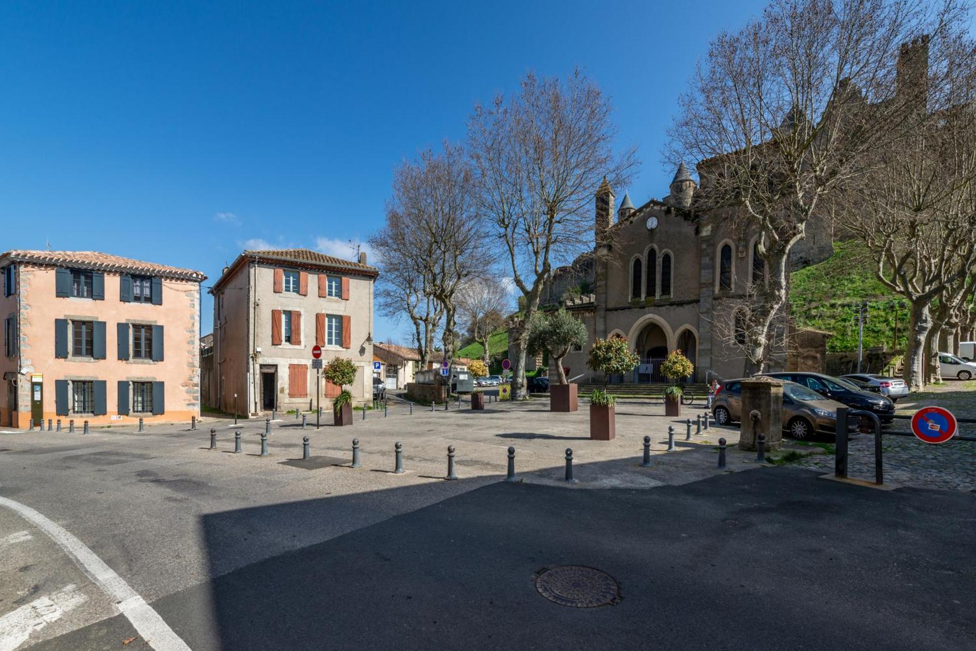 L'Or Blanc, Castel View, Air Conditioner, Netflix, 160M From Medieval Town Carcassonne Exterior photo